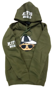 KITOS WORLD GREEN HOODIE
